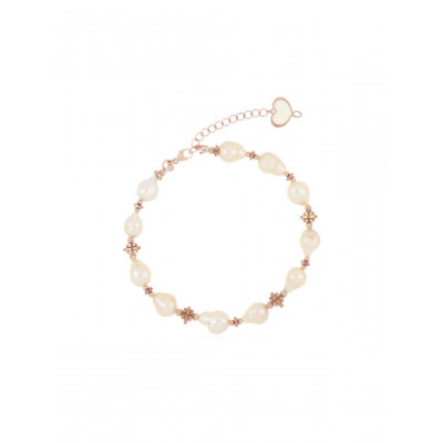 BRACCIALE PERLA SCARAMAZZA MAMAN ET SOPHIE ARGENTO 925 BRPES