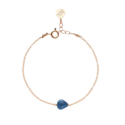 BRACCIALE ROSSO PREZIOSO ARGENTO 925 SEMINO D'AMORE BLUE LONDON BC00406SE-BN