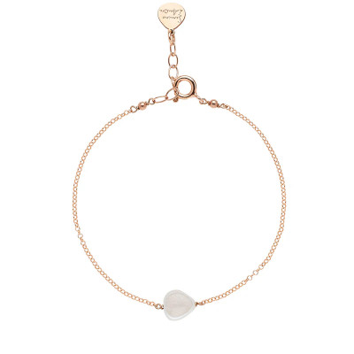 BRACCIALE ROSSO PREZIOSO ARGENTO 925 SEMINO D'AMORE COTTON WHITE  BC00406SE-CW