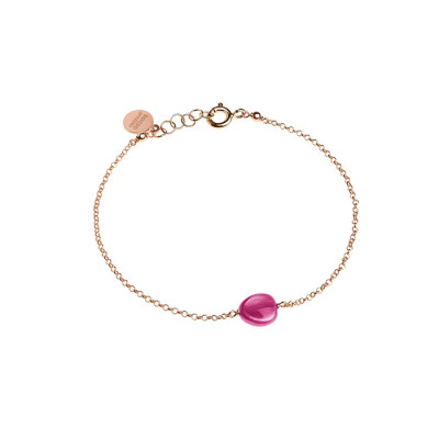 BRACCIALE ROSSO PREZIOSO ARGENTO 925 SEMINO D'AMORE ROSA AURORA BC00406SE-RA