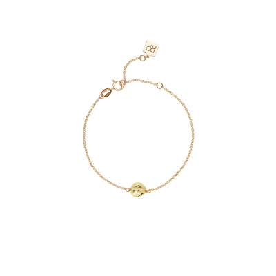 BRACCIALE ROSSO PREZIOSO ORO 9KT  STONE SEMINO D'AMORE PERIDOTO BC00486SE-CT