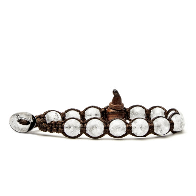BRACCIALE TAMASHII CRISTALLO DI ROCCA CRACKED BHS900-208