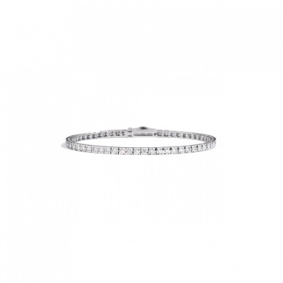 BRACCIALE TENNIS CON DIAMANTI TAGLIO BRILLANTE RECARLO FACECUBE T39SE885/D