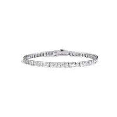 BRACCIALE TENNIS CON DIAMANTI TAGLIO BRILLANTE RECARLO FACECUBE T39SE886/D-18