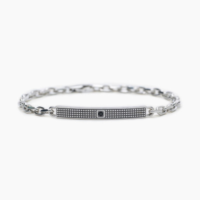 BRACCIALE UOMO MABINA BENIAMINO ARGENTO 533575