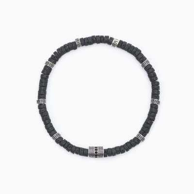 BRACCIALE UOMO MABINA LETS'S GO ARGENTO 533584