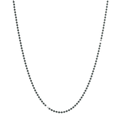 CATENA ADD UOMO ARGENTO E RUTENIO LBU005A