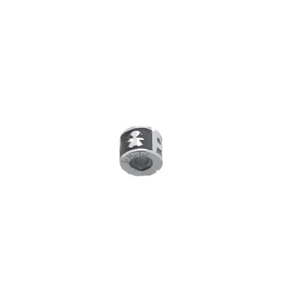 CHARM CILINDRO ARGENTO SCRITTA PAPÀ FEMMINUCCIA LBU026
