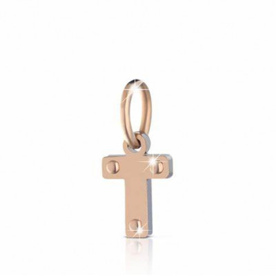 CHARM LE BEBE' LOCK YOUR LOVE LETTERA T LBB170-T
