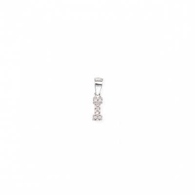 CIONDOLO ARGENTO LETTERAMI AMEN L-I