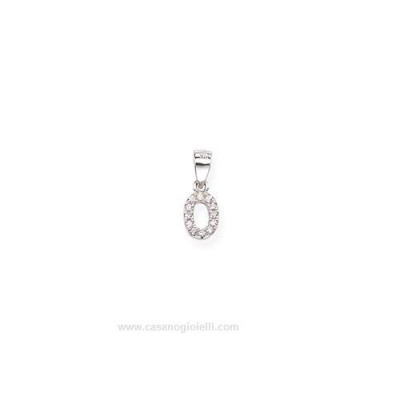 CIONDOLO ARGENTO LETTERAMI AMEN L-O