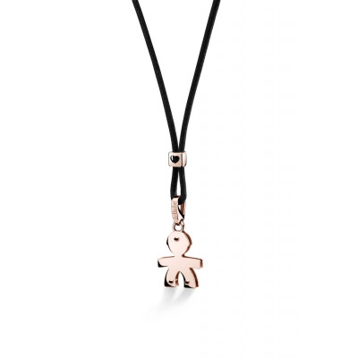 CIONDOLO LE BEBE'  BIMBO ORO ROSA LBB042