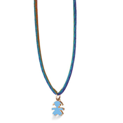 CIONDOLO LE BEBE' BIMBA ORO ROSA 9KT LBB055-IND