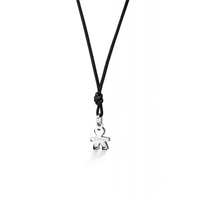 CIONDOLO LE BEBE' MINI BIMBO ORO BIANCO LBB045-N