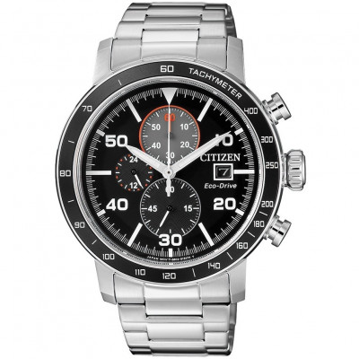CITIZEN CRONOGRAFO ACCIAIO ECO-DRIVE CA0641-83E