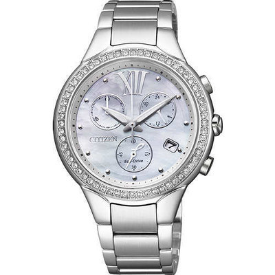 CITIZEN LADY CRONOGRAFO QUADRANTE MADREPERLA FB1321-56A