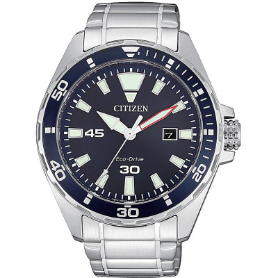 CITIZEN SOLO TEMPO ACCIAIO ECO DRIVE BM7450-81L