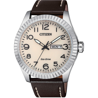 CITIZEN SOLO TEMPO ECO DRIVE CINTURINO IN PELLE BM8530-11X