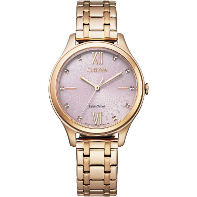 CITIZEN SOLO TEMPO LADY ROSE' ECO DRIVE EM0503-75X
