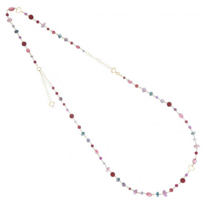 COLLANA E BRACCIALE MAMAN & SOPHIE NUVOLE ROSSO CLNUVMXR