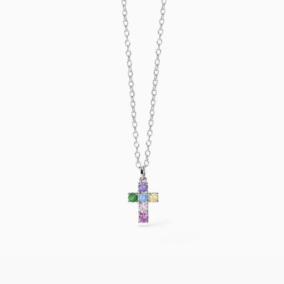 COLLANA MABINA CROCE DEL SUD ARGENTO  553693