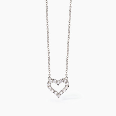 COLLANA MABINA HAPPY LOVE ARGENTO 553681
