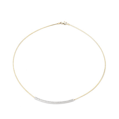 COLLANA MARCELLO PANE TWIST ARGENTO 925  CLJL 003