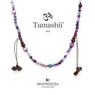 COLLANA TAMASHII  MUDRA AGATA AMARENA NHS1600-157