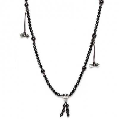 COLLANA TAMASHII MUDRA ONICE NERO NHS1500-01