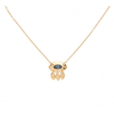 COLLANA UNODE50 LAGRIMAS COL1395AZUORO0U