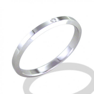 FEDE GEMORO ORO BIANCO 18KT E DIAMANTE CT. 0,01 FD170