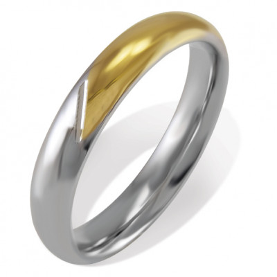 FEDE GEMORO ORO GIALLO E BIANCO 18KT  FN269