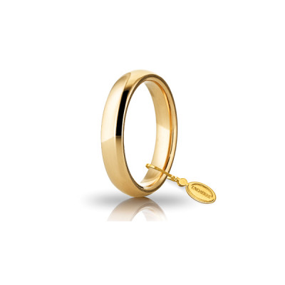 FEDE UNOAERRE COMODA IN ORO 18CT. 4 MILLIMETRI 40AFC1 
