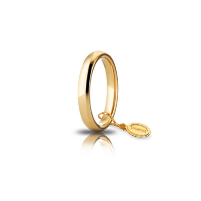 FEDE UNOAERRE COMODA IN ORO 18CT. 3,5 MILLIMETRI 35AFC1 