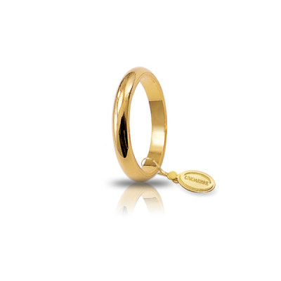 FEDE UNOAERRE FRANCESINA IN ORO 18CT. 4 GRAMMI  40AFN4 