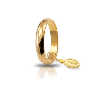 FEDE UNOAERRE ITALIANA IN ORO 18CT. 4 GRAMMI  40AFN1