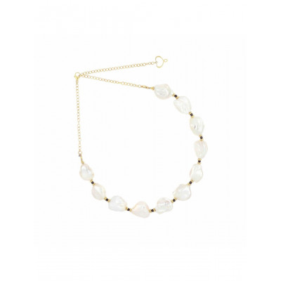 GIROCOLLO  MAMAN ET SOPHIE ARGENTO 925  BAROQUE PEARL GCPES11