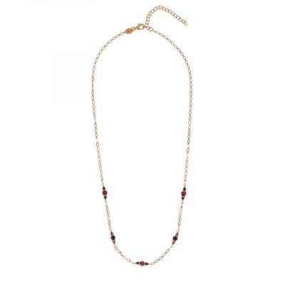 GIROCOLLO ALISIA ARGENTO 925  BURGUNDY AL5232.01.000