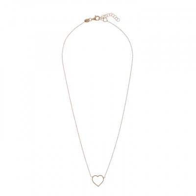 GIROCOLLO ALISIA ARGENTO 925 MINIMAL HEART AL2753.01.000