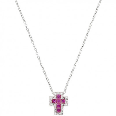 GIROCOLLO ARGENTO CROCI AMEN CLCRREBBRZ3  