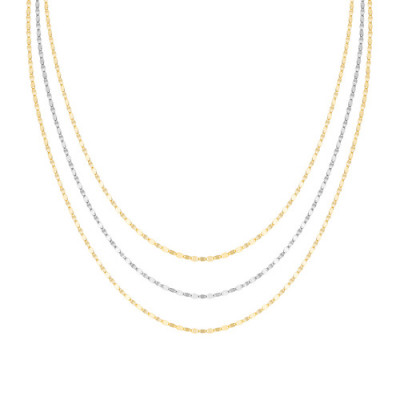 GIROCOLLO ARGENTO ELEGANCE  AMEN  CLMFSP3BG