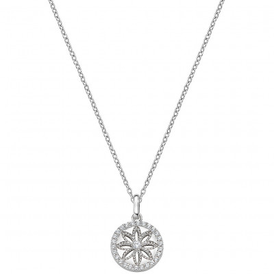 GIROCOLLO ARGENTO FIORE DELLA VITA AMEN CLFLBBZ3