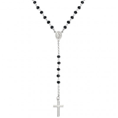 GIROCOLLO ARGENTO ROSARI AMEN CROBN4