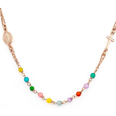 GIROCOLLO ARGENTO ROSARI AMEN CRORM3P