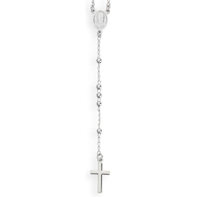 GIROCOLLO ARGENTO ROSARIUM AMEN CRO25B