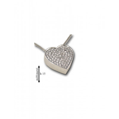 GIROCOLLO GEMORO ORO 18kt gr. 6,10 DIAMANTI ct. 0,56 PB0981BIA