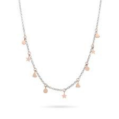 GIROCOLLO IN ARGENTO 925 E ORO 9KT  CUPIDO CA35AR-45