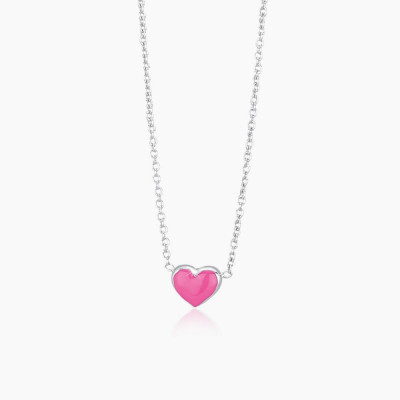 GIROCOLLO MABINA JUNIOR ARGENTO PINK-LOVE 553042