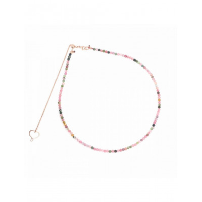 GIROCOLLO MAMAN ET SOPHIE ARGENTO 925 TORMALINA MULTICOLOR GHISF2TM