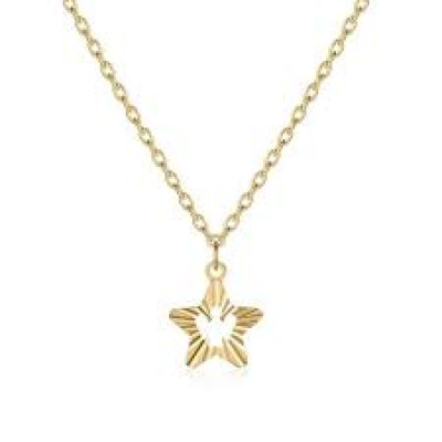 GIROCOLLO ORO 9KT STELLE ROBERTO GIANNOTTI NKT396